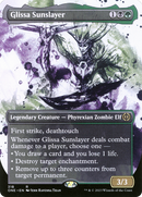 Glissa Sunslayer (Borderless Ichor) JAPANESE [Phyrexia: All Will Be One]