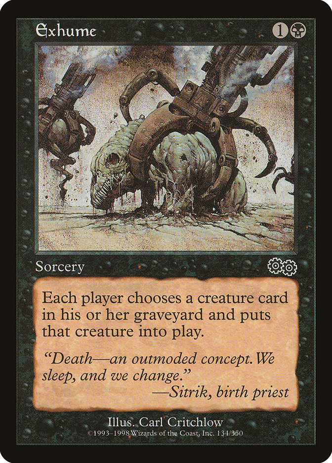 Exhume ESPAÑOL [Urza's Saga]