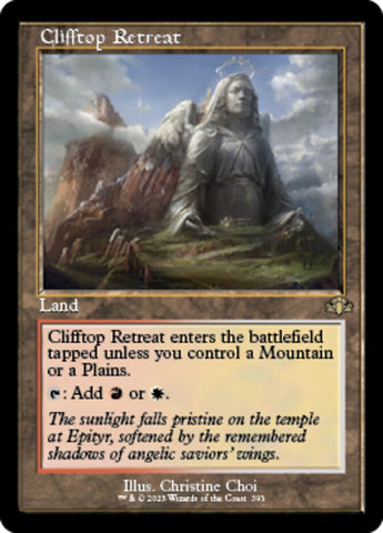 Clifftop Retreat (Retro) ESPAÑOL [Dominaria Remastered]