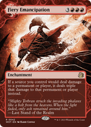 Fiery Emancipation JAPANESE [Wilds of Eldraine: Enchanting Tales]
