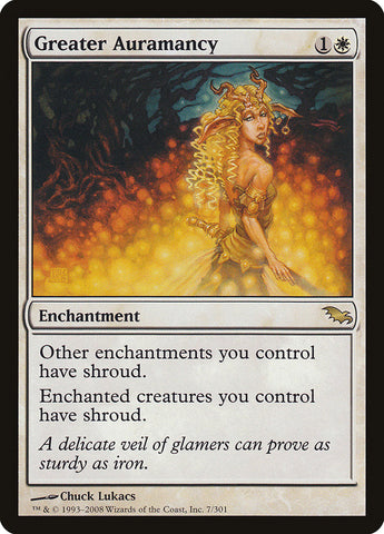 Greater Auramancy ITALIAN [Shadowmoor]