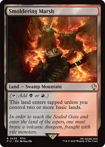Smoldering Marsh [FINAL FANTASY Commander]