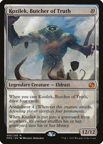 Kozilek, Butcher of Truth CHINESE  [Modern Masters 2015]