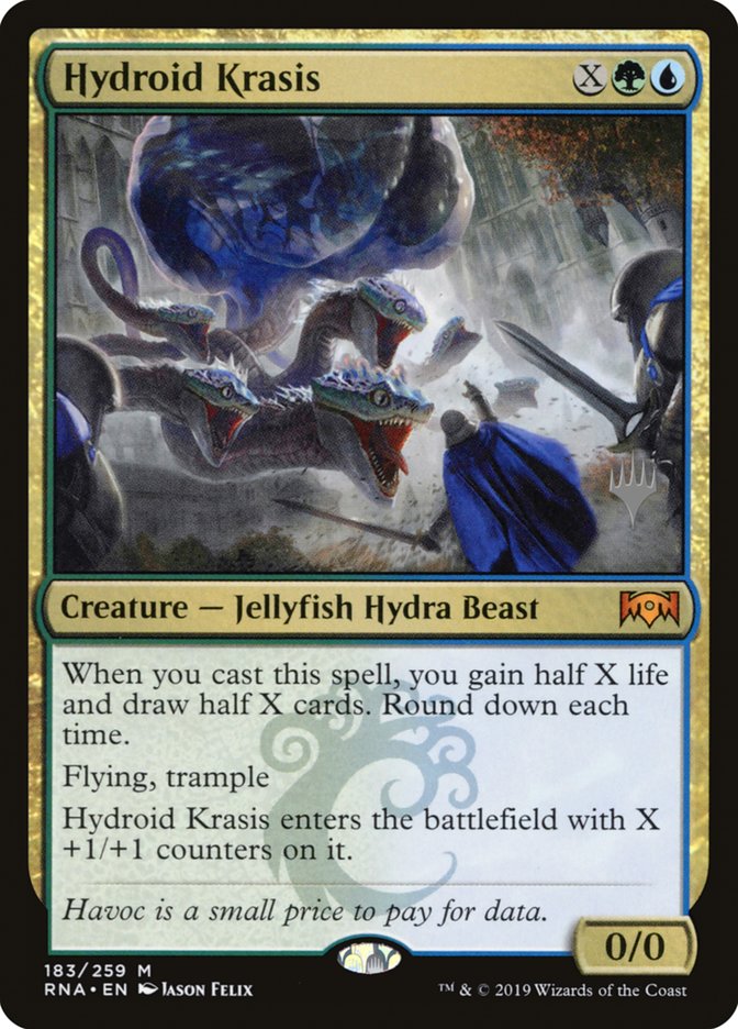 Hydroid Krasis (Promo Pack) ESPAÑOL [Ravnica Allegiance Promos]