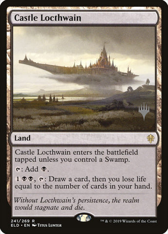 Castle Locthwain (Promo Pack) ESPAÑOL [Throne of Eldraine Promos]