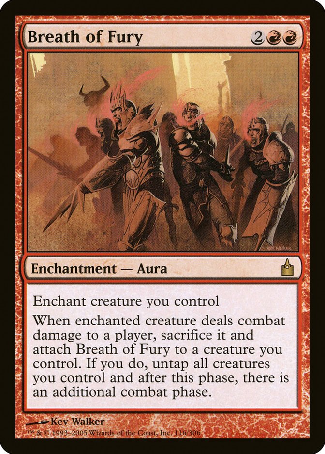 Breath of Fury ESPAÑOL [Ravnica: City of Guilds]