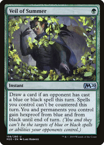 Veil of Summer CHINESE [Core Set 2020]