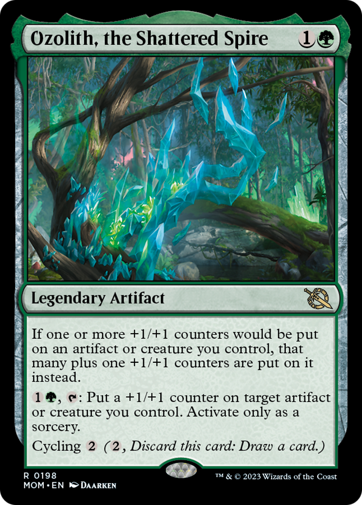 Ozolith, the Shattered Spire ESPAÑOL [March of the Machine]