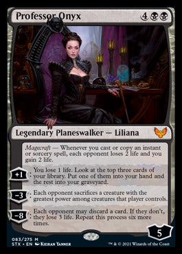 Professor Onyx JAPANESE [Strixhaven: School of Mages]