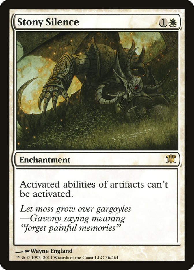 Stony Silence ESPAÑOL [Innistrad]