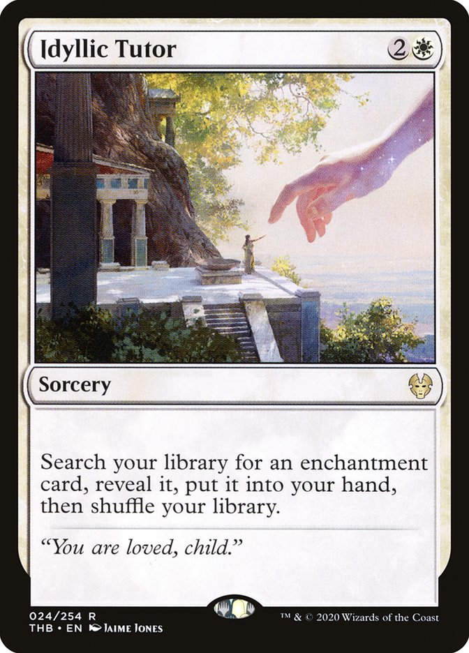 Idyllic Tutor JAPANESE [Theros Beyond Death]