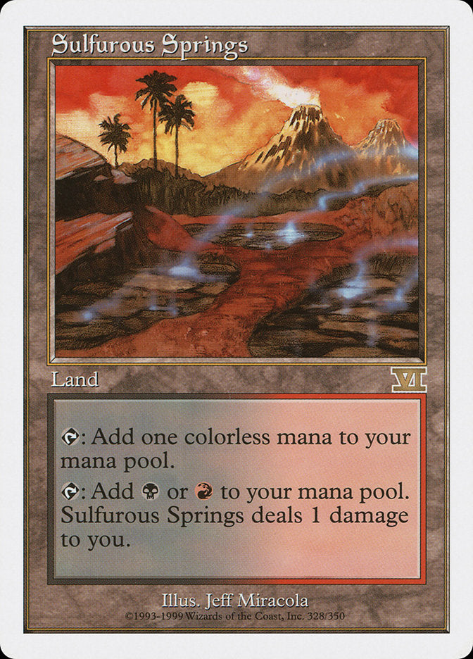 Sulfurous Springs ESPAÑOL [Classic Sixth Edition]