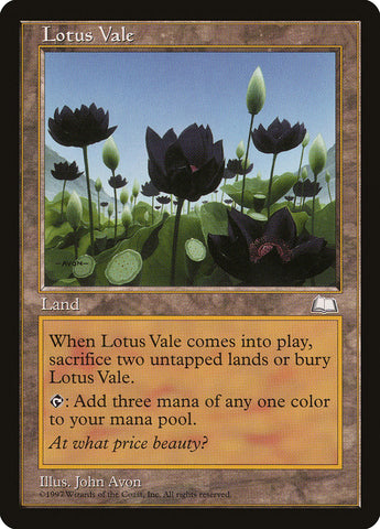 Lotus Vale JAPANESE [Weatherlight]