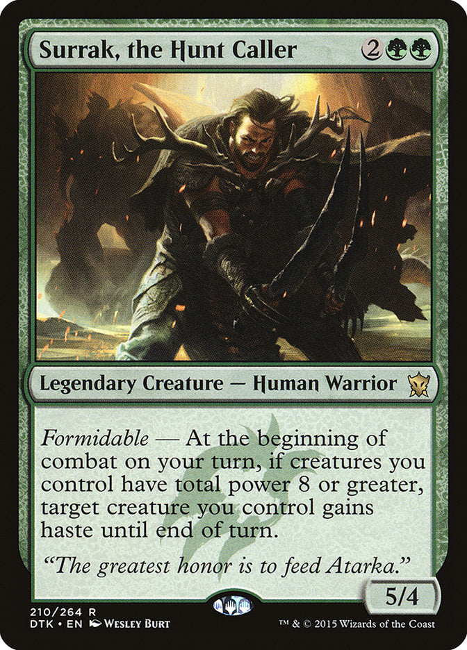 Surrak, the Hunt Caller ESPAÑOL [Dragons of Tarkir]