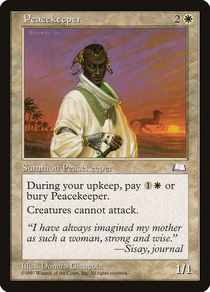 Peacekeeper ESPAÑOL [Weatherlight]