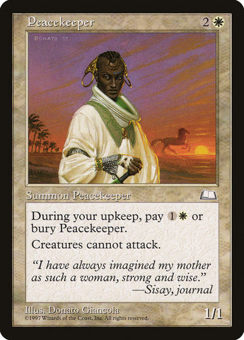 Peacekeeper ESPAÑOL [Weatherlight]