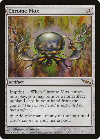 Chrome Mox JAPANESE  [Mirrodin]