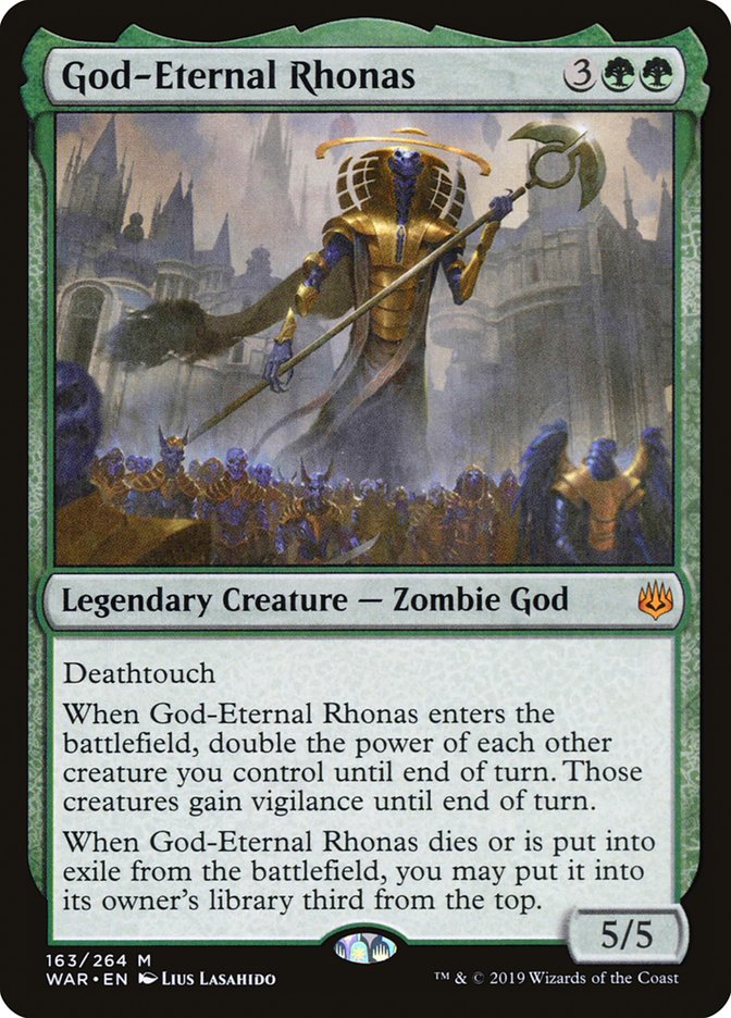 God-Eternal Rhonas JAPANESE  [War of the Spark]