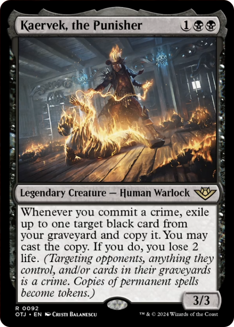Kaervek, the Punisher ESPAÑOL [Outlaws of Thunder Junction]