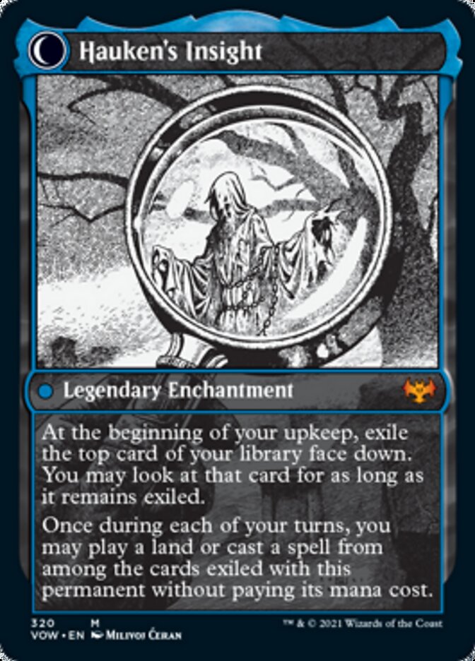 Jacob Hauken, Inspector // Hauken's Insight (Showcase Eternal Night) ESPAÑOL [Innistrad: Crimson Vow]