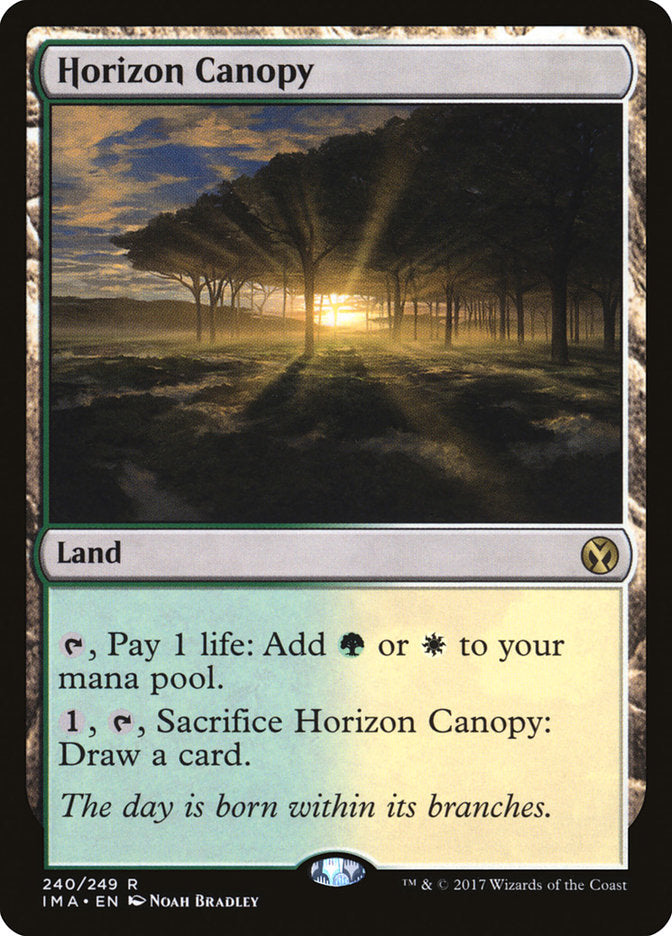 Horizon Canopy SIGNED [Iconic Masters]