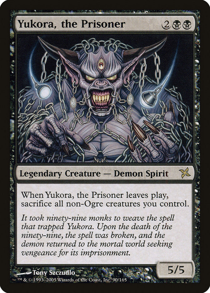 Yukora, el prisionero - Yukora, the Prisoner  [Betrayers of Kamigawa]