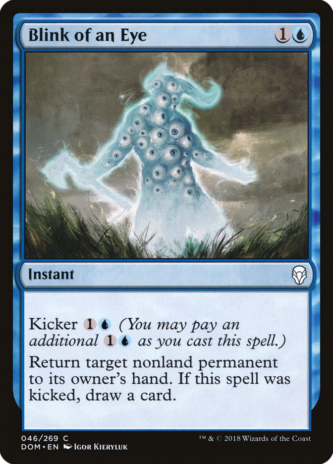 Blink of an Eye ESPAÑOL [Dominaria]