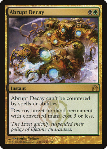 Abrupt Decay JAPANESE [Return to Ravnica]