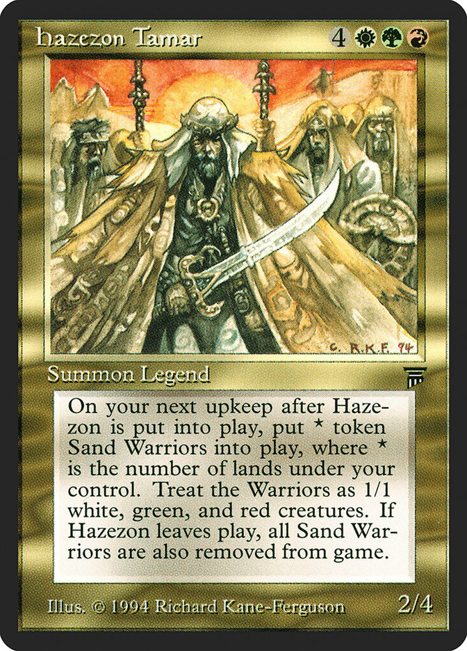 Hazezon Tamar ITALIAN [Legends]