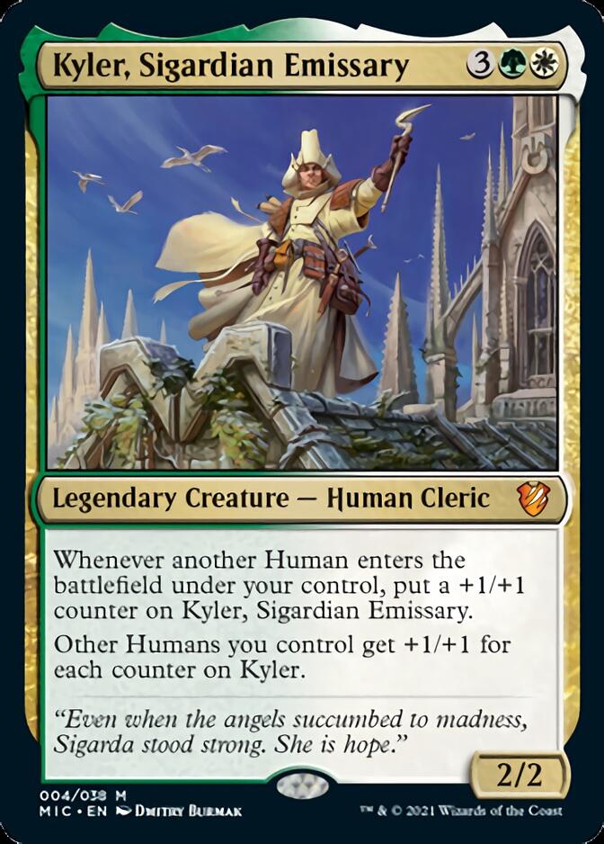 Kyler, Sigardian Emissary ESPAÑOL [Innistrad: Midnight Hunt Commander]