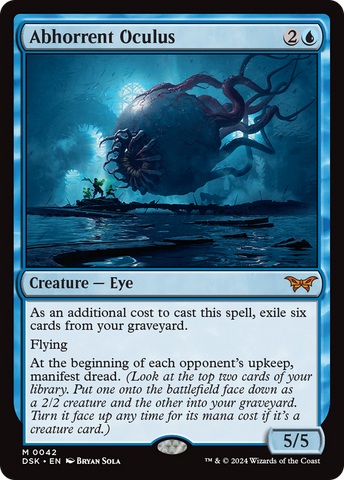 Abhorrent Oculus ESPAÑOL [Duskmourn: House of Horror]