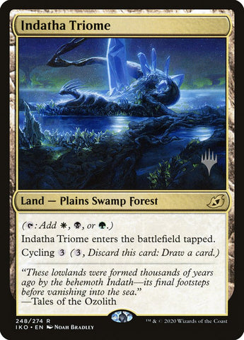 Indatha Triome (Promo Pack) ESPAÑOL [Ikoria: Lair of Behemoths Promos]