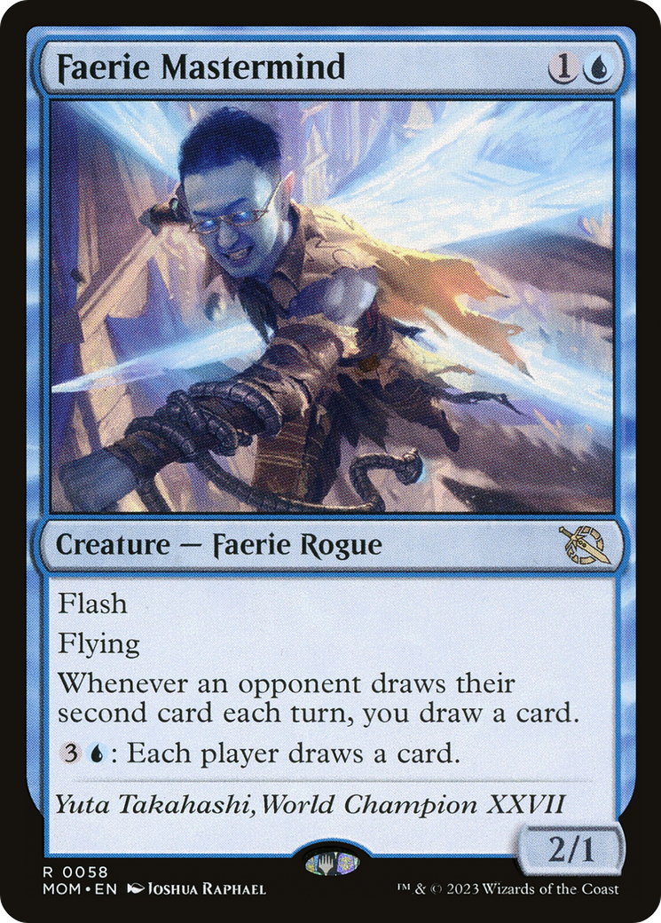Faerie Mastermind JAPANESE [March of the Machine]