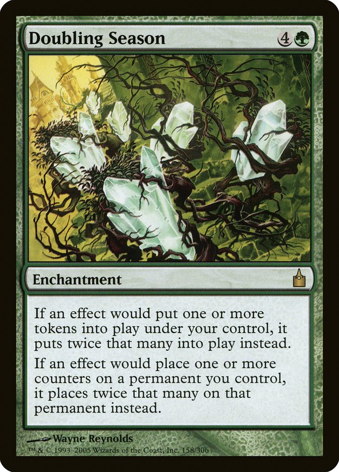Doubling Season ESPAÑOL [Ravnica: City of Guilds]