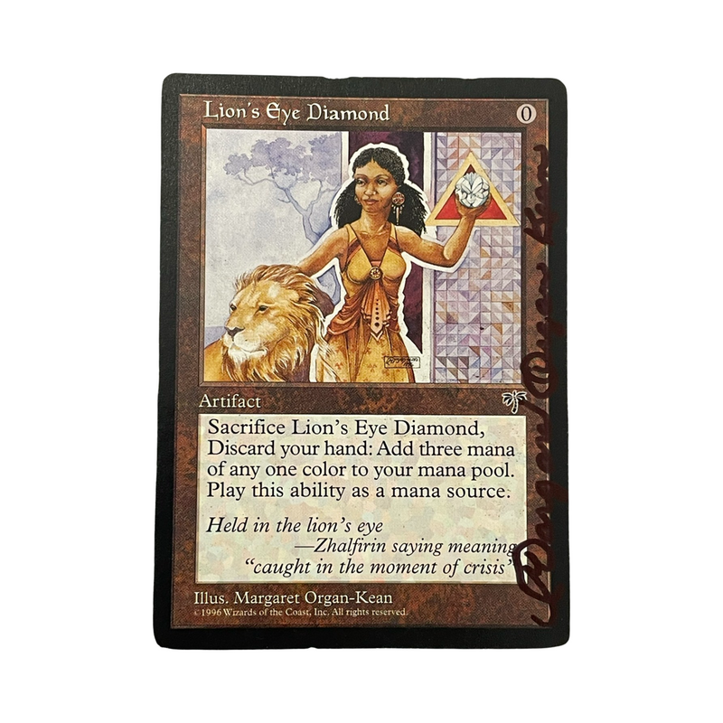 Lion's Eye Diamond SIGNED [Mirage]