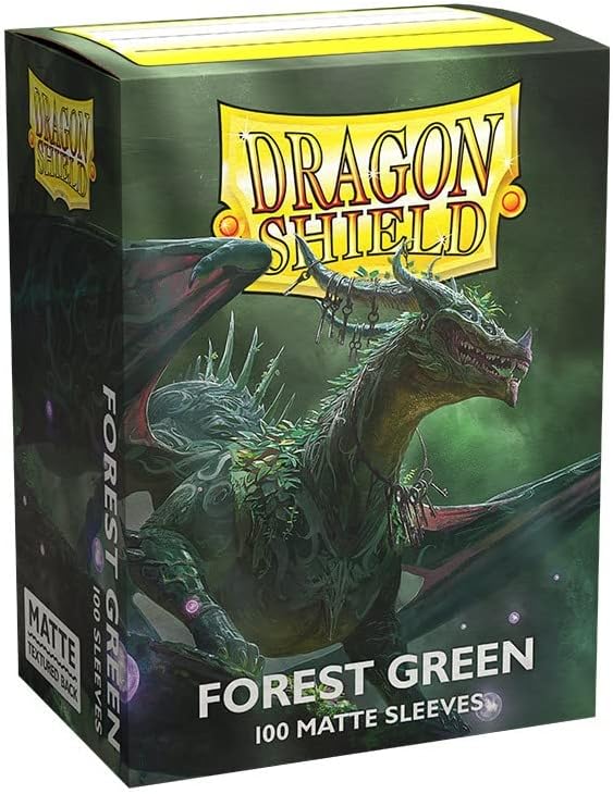 DRAGON SHIELD MATTE - FOREST GREEN