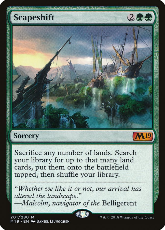 Scapeshift ESPAÑOL [Core Set 2019]