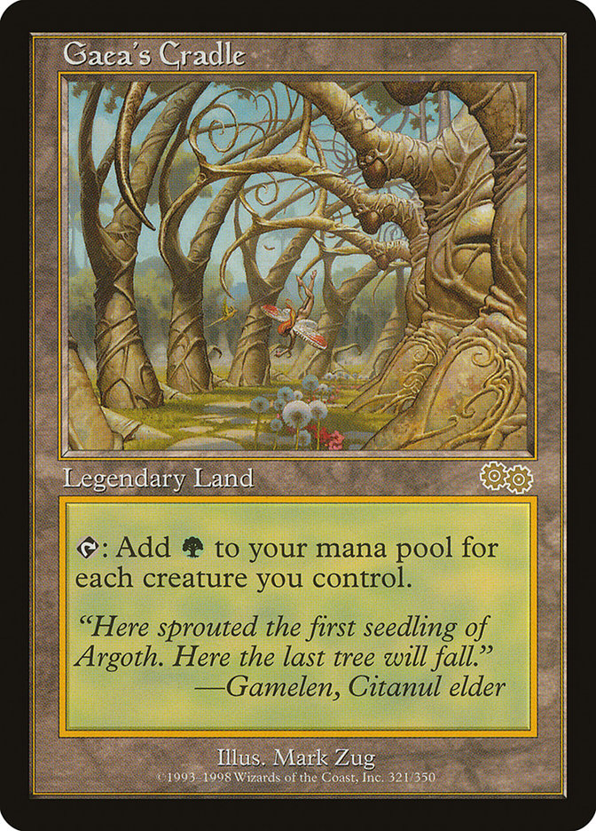 Gaea's Cradle ESPAÑOL [Urza's Saga]