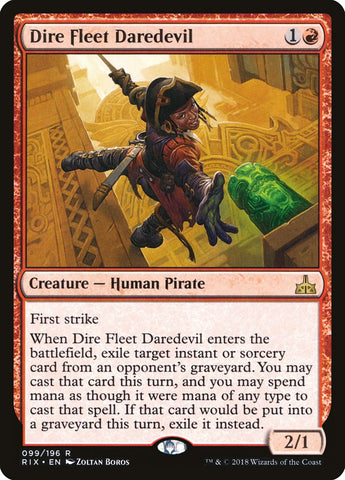 Dire Fleet Daredevil ESPAÑOL [Rivals of Ixalan]