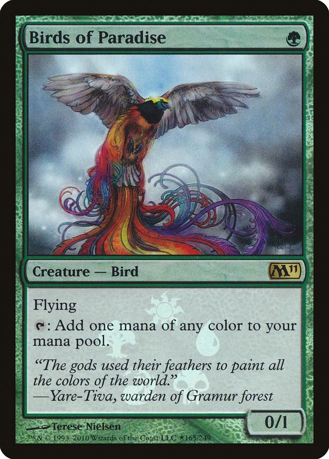 Birds of Paradise ESPAÑOL [Magic 2011 Promos]