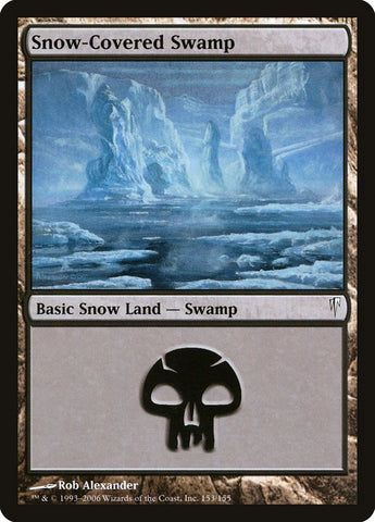 Snow-Covered Swamp ESPAÑOL [Coldsnap]