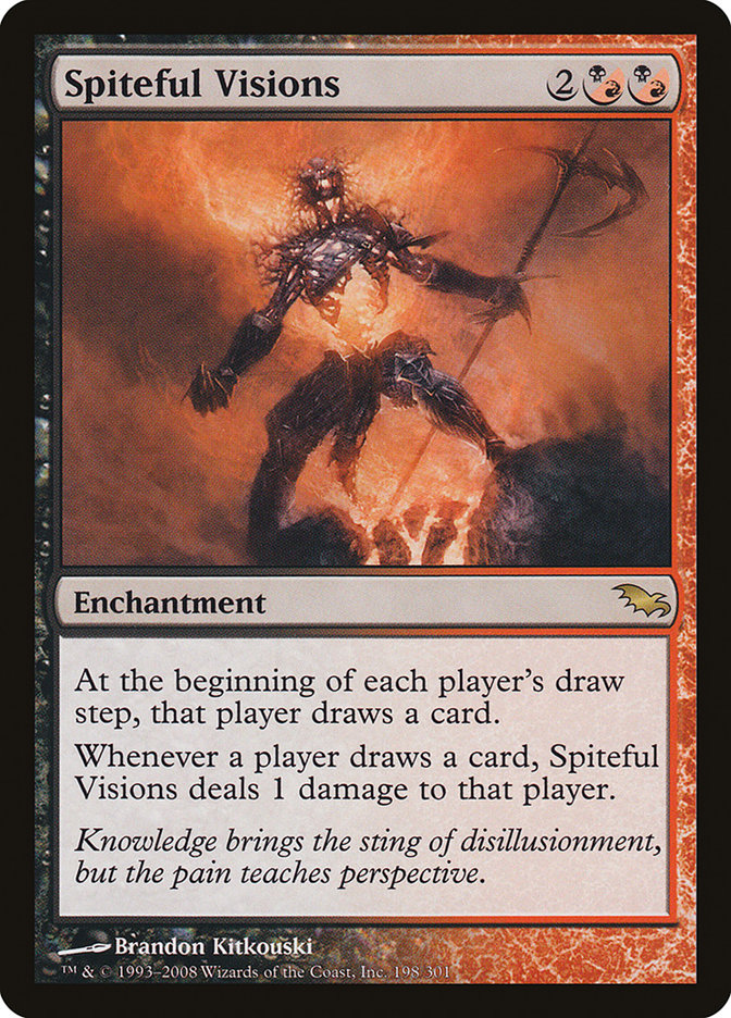 Spiteful Visions ESPAÑOL [Shadowmoor]