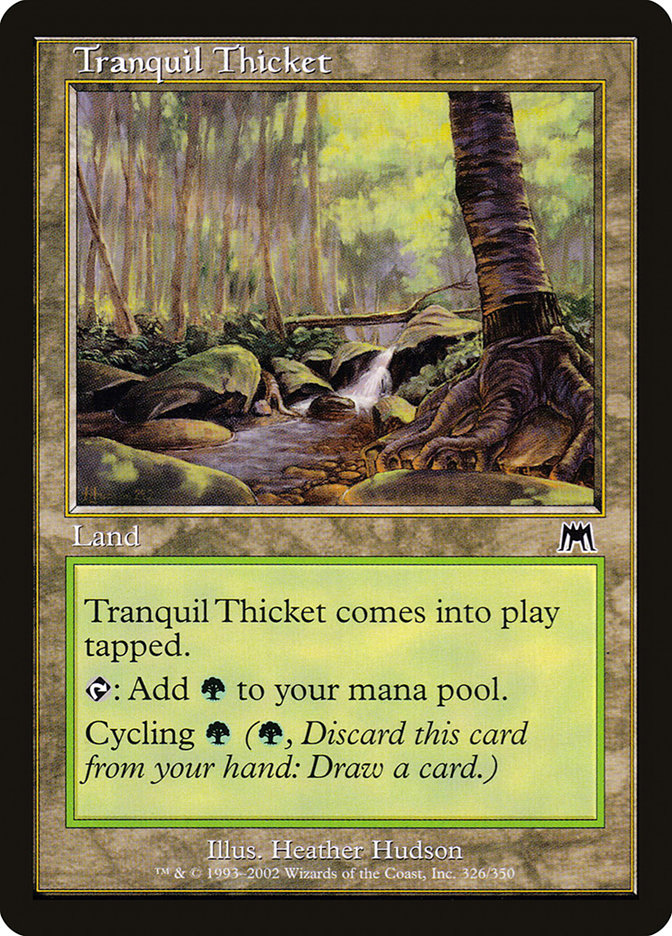 Tranquil Thicket ESPAÑOL [Onslaught]