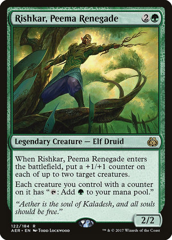 Rishkar, Peema Renegade ESPAÑOL [Aether Revolt]