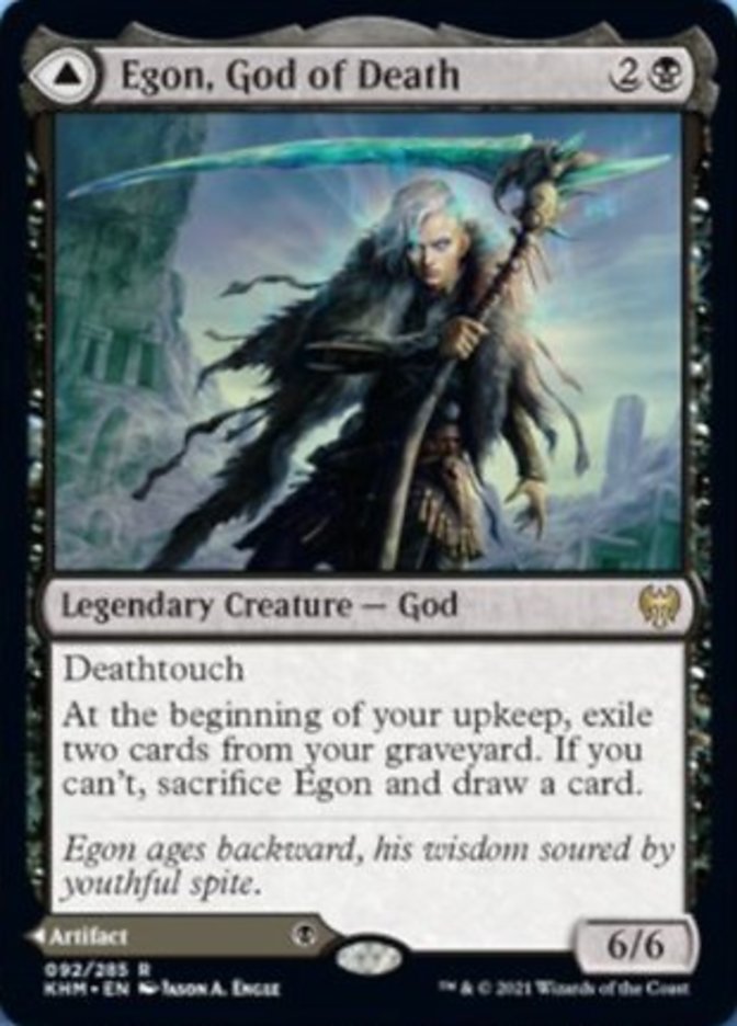 Egon, God of Death // Throne of Death ESPAÑOL [Kaldheim]