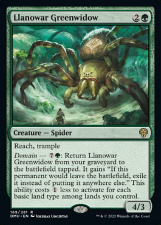 Llanowar Greenwidow ESPAÑOL [Dominaria United]