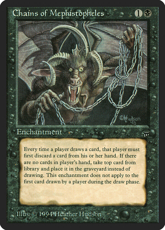 MTG　Chains of Mephistopheles　英語版 Chains of Mephistopheles [Legends]