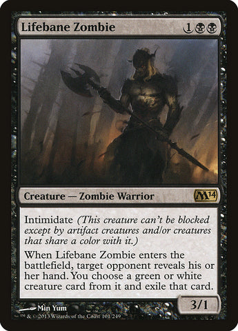 Lifebane Zombie [Magic 2014]