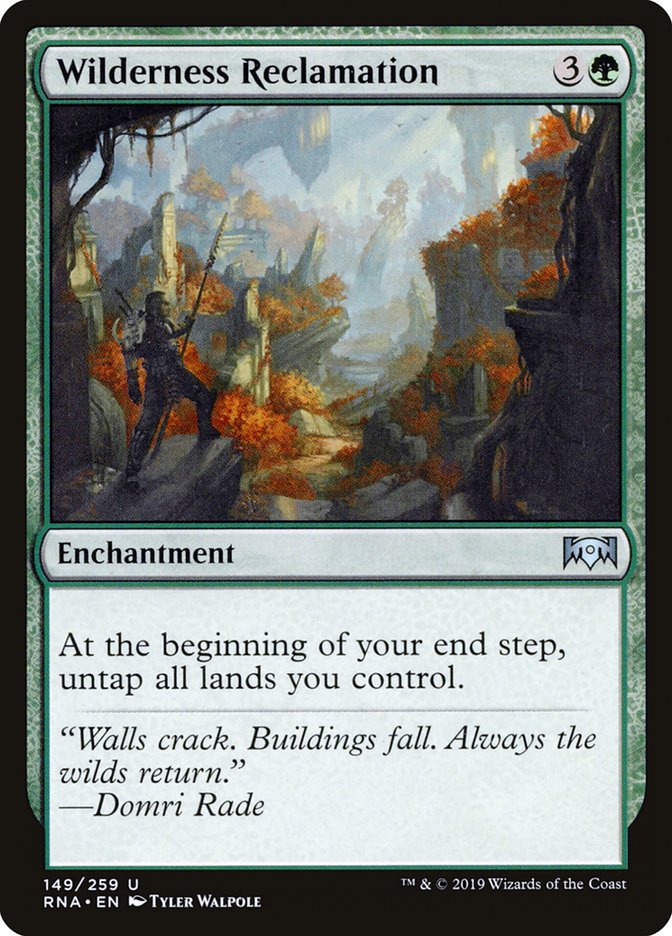 Wilderness Reclamation ESPAÑOL [Ravnica Allegiance]