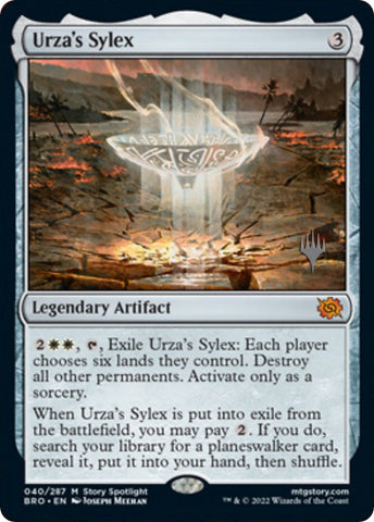 Urza's Sylex (Promo Pack) ESPAÑOL [The Brothers' War Promos]
